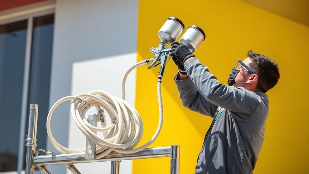 ensure safe sprayer operation