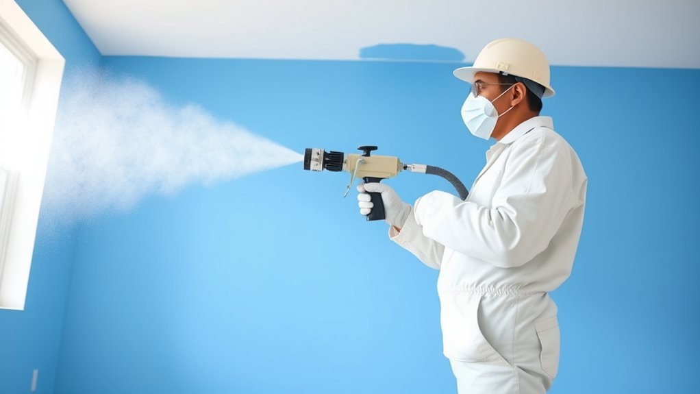 even controlled spray application