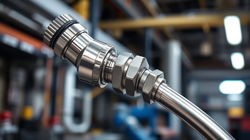 flexible leak free hose connections