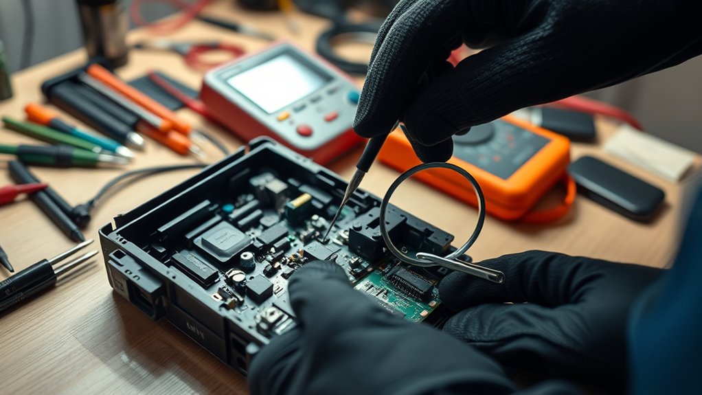 gather tools and safety