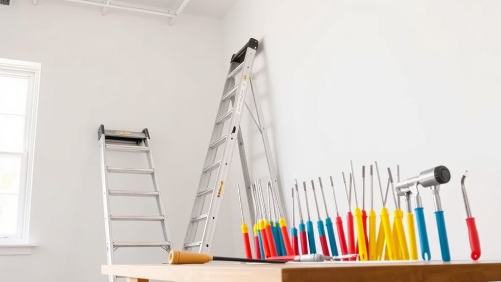 gather tools organize workspace