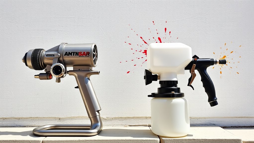 high power efficient spray performance