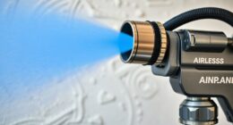 high pressure paint application