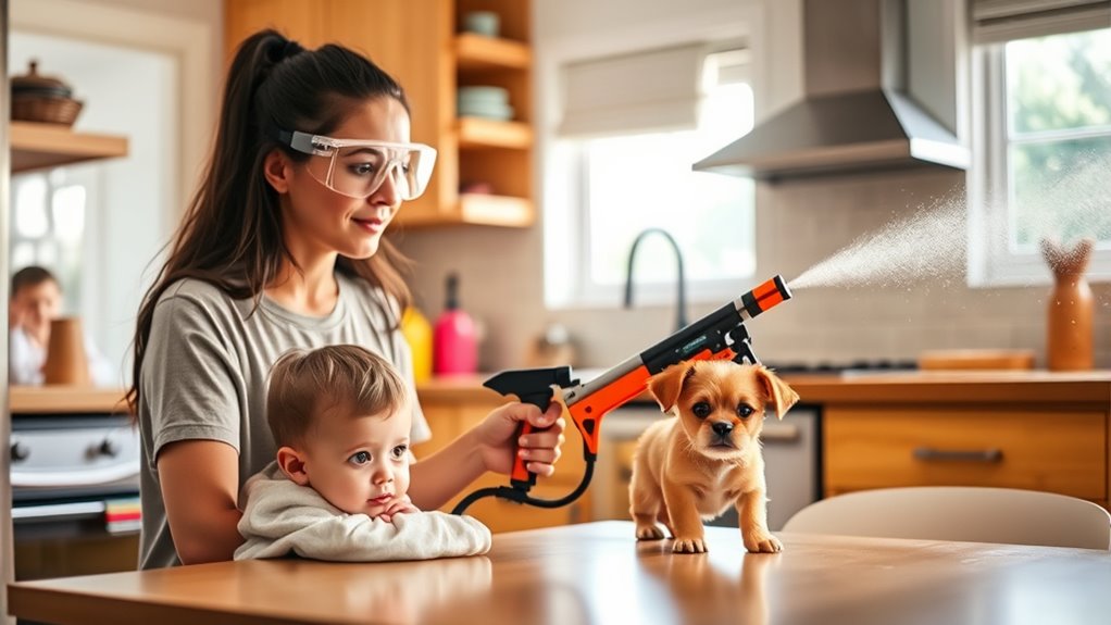 household sprayer safety education