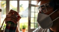 indoor outdoor spraying safety