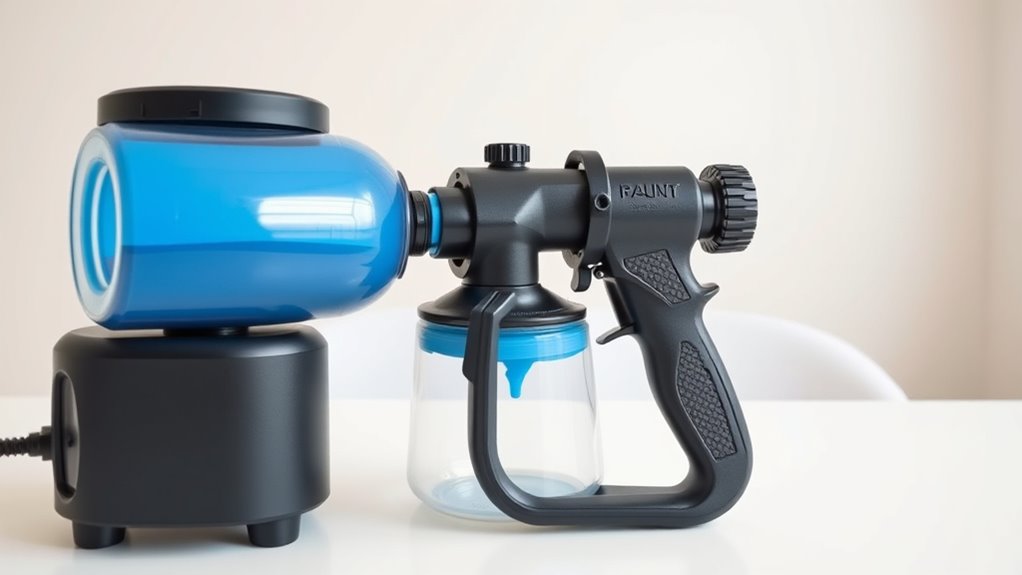 indoor paint sprayer considerations