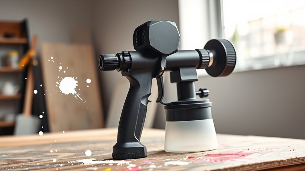 indoor paint sprayer features