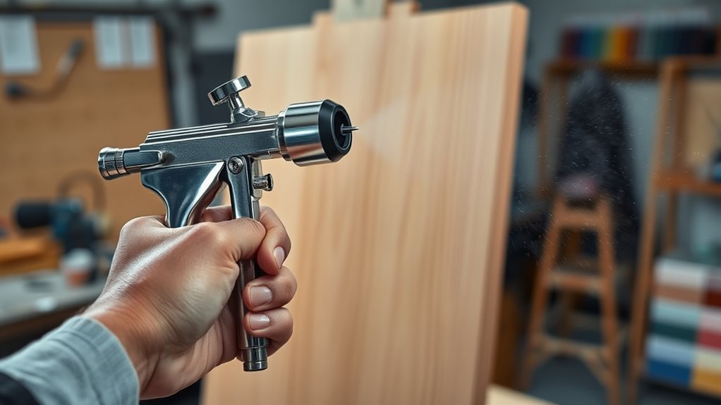 lacquer spray precision