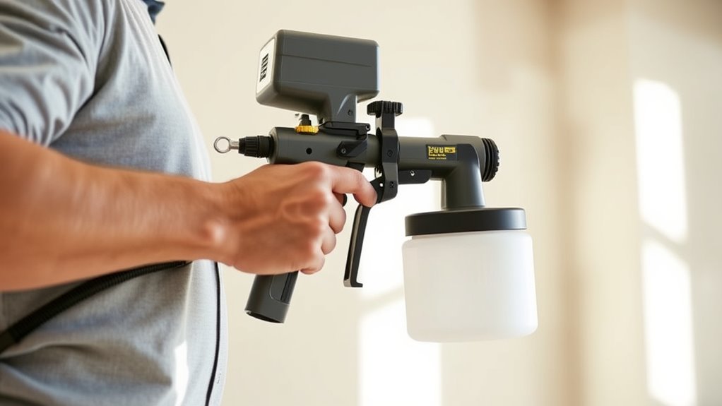 lightweight ergonomic spray tools