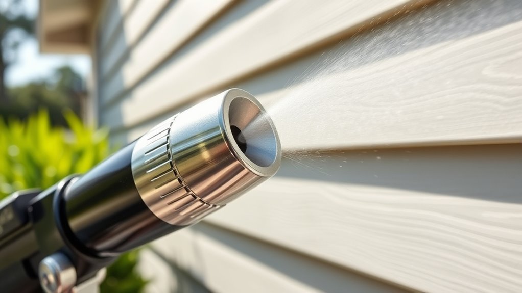 maintain consistent spray pressure