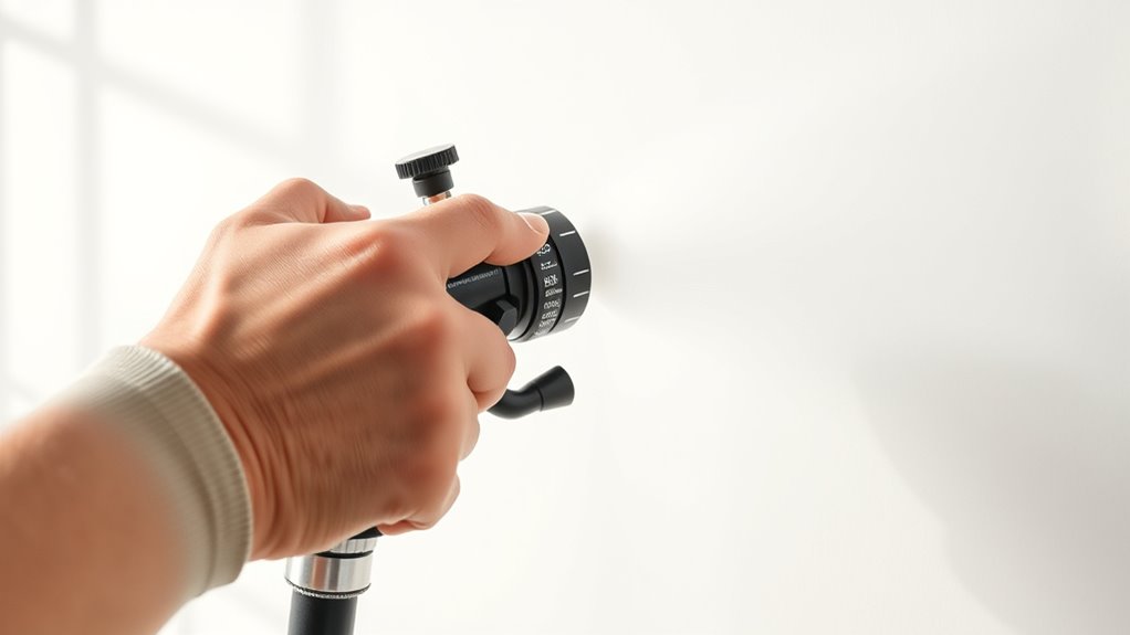 maintain consistent spray pressure