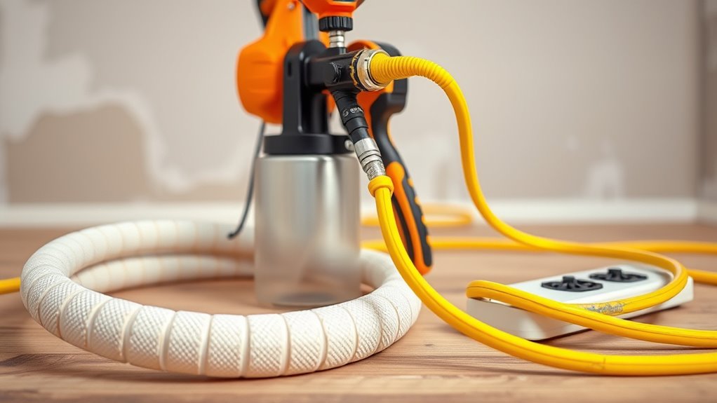 maintain hose and cord condition