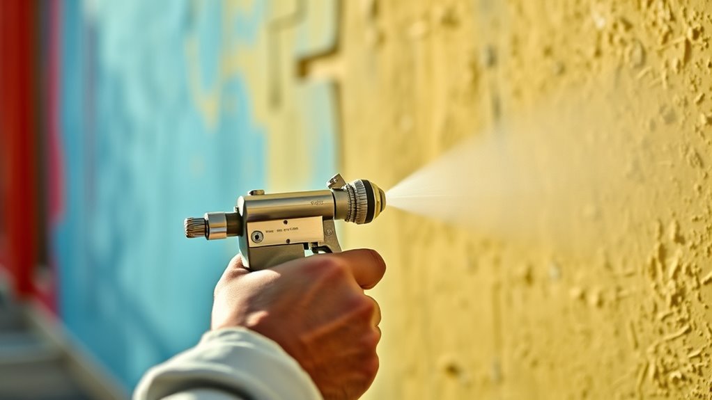 maintain steady even spray
