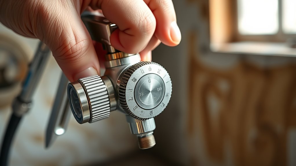 maintain steady spray pressure