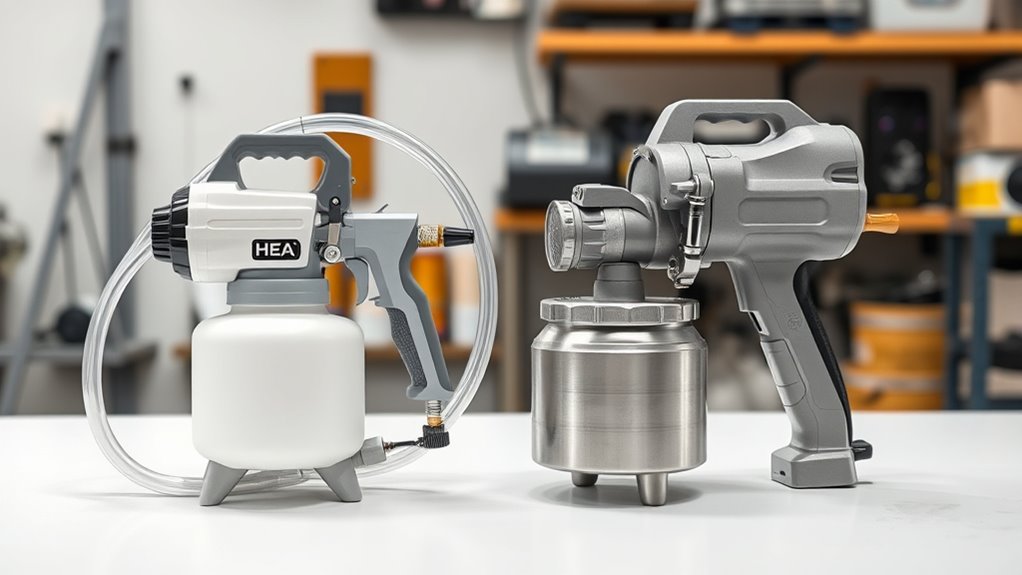 matching sprayer to project