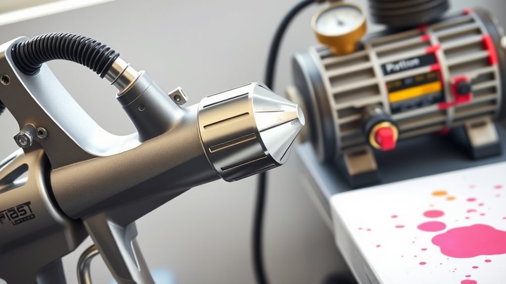 no external air compressor needed