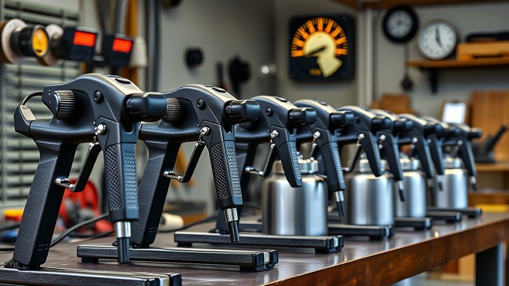 noise reduction in sprayers