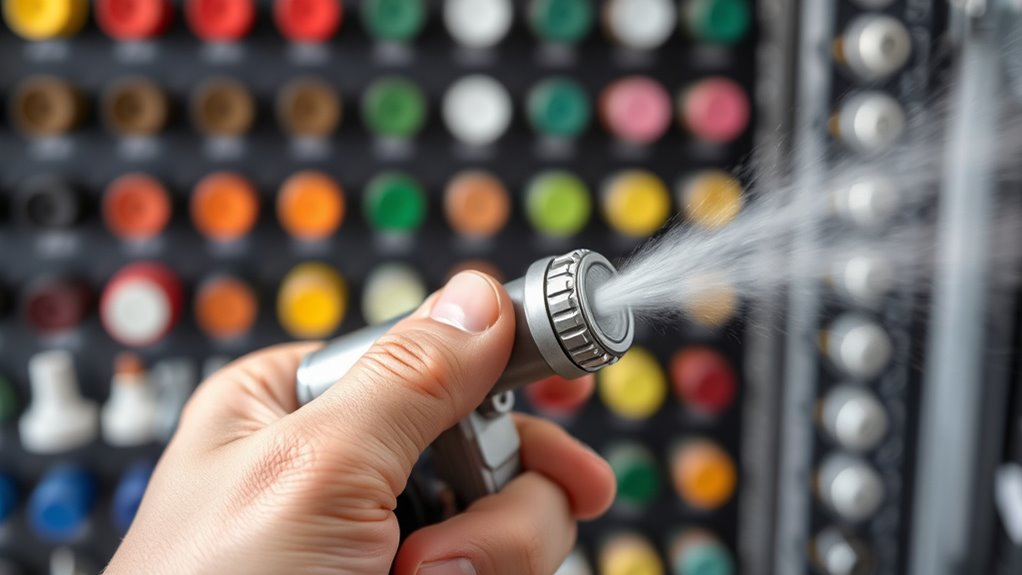 optimal nozzle and spray pattern