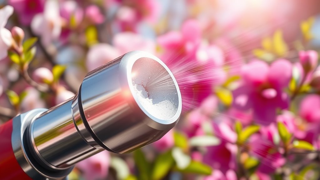 optimize nozzle and pressure