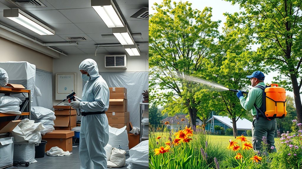 outdoor chemical runoff risks