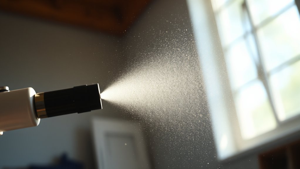 paint particle inhalation risks