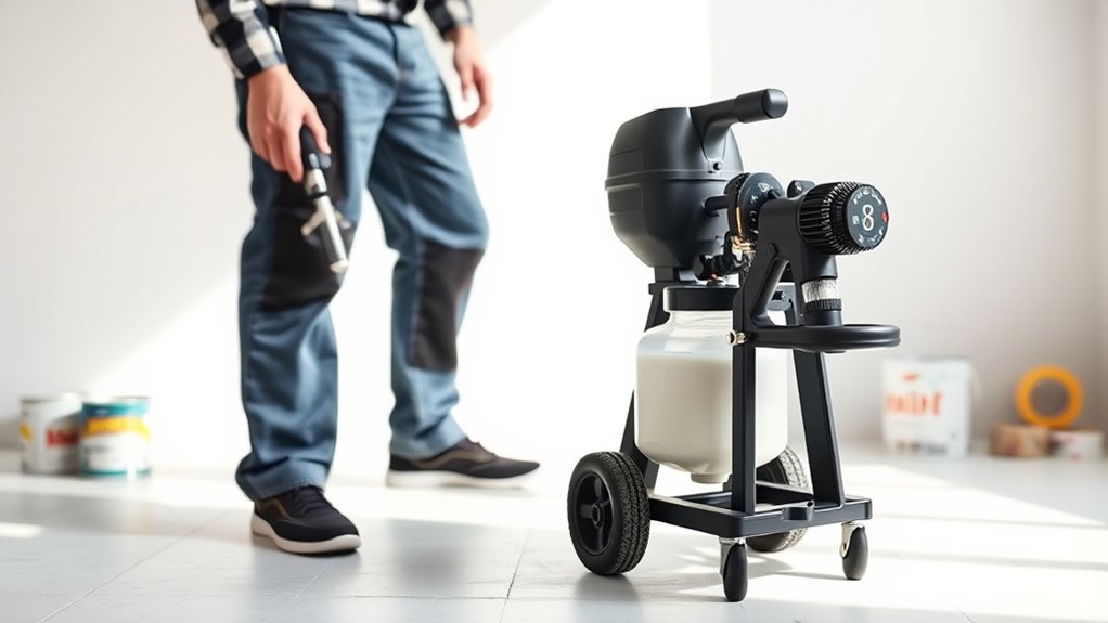 paint sprayer selection criteria