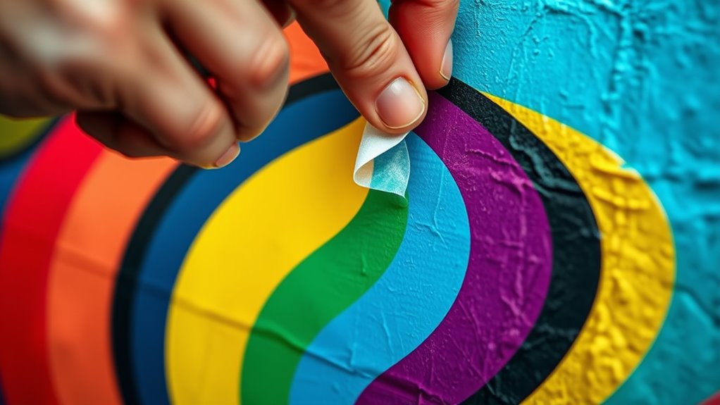 precise masking for sharp edges