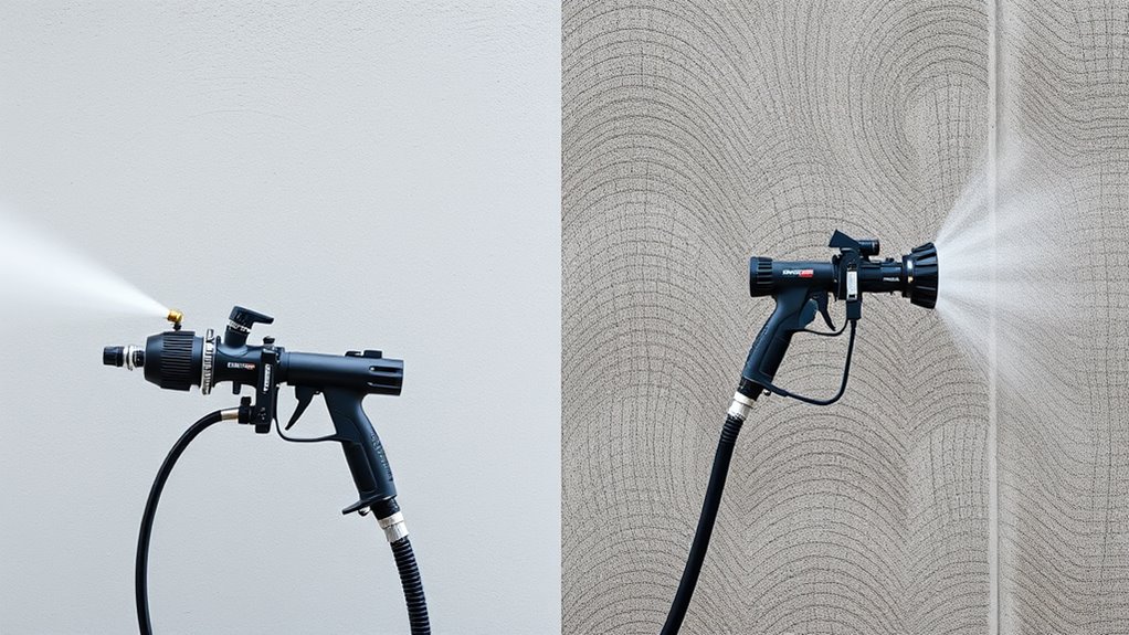 precise quiet versatile sprayers
