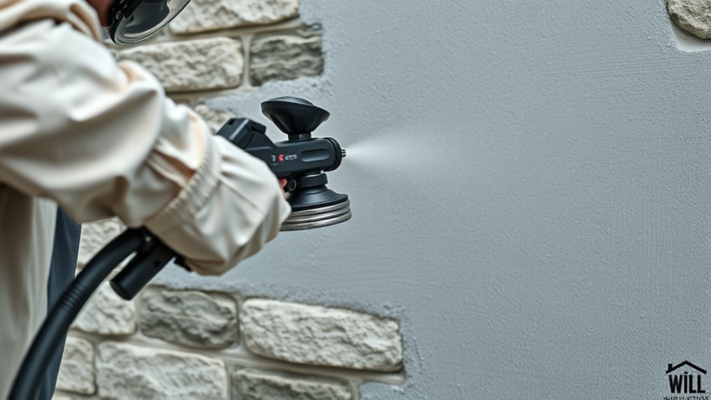 prepare masonry surfaces thoroughly