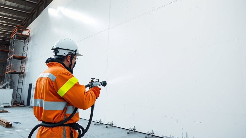 prepare surface thoroughly before spraying