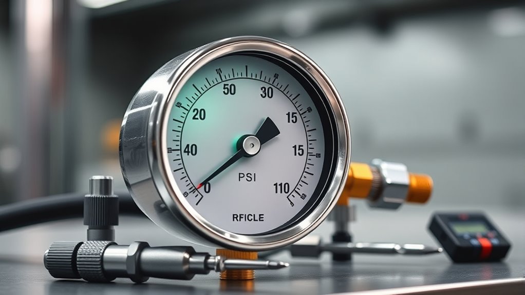 pressure gauge maintenance procedures