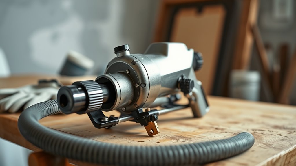 pressurized paint spray mechanism