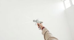 preventing wall spray streaks