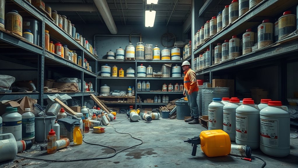 proper chemical storage practices