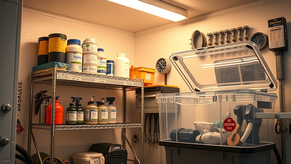 proper long term storage procedures