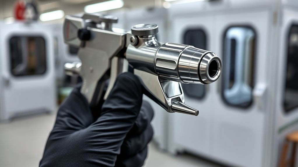 proper spray gun setup