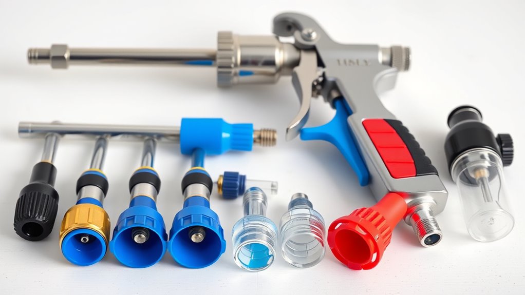 proper sprayer cleaning tools