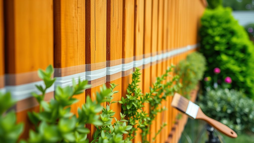 protect landscape during painting