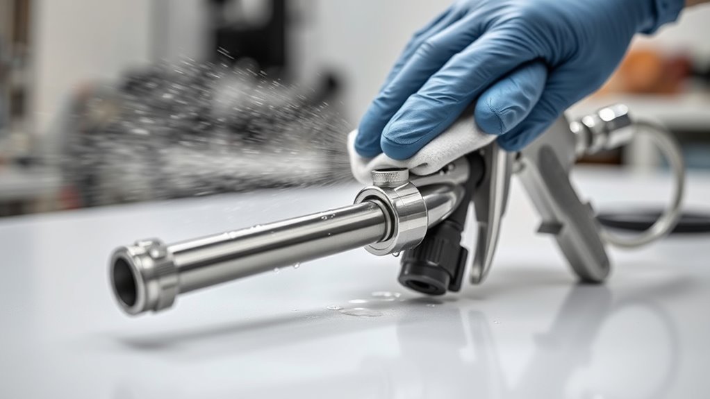 regular cleaning and proper storage