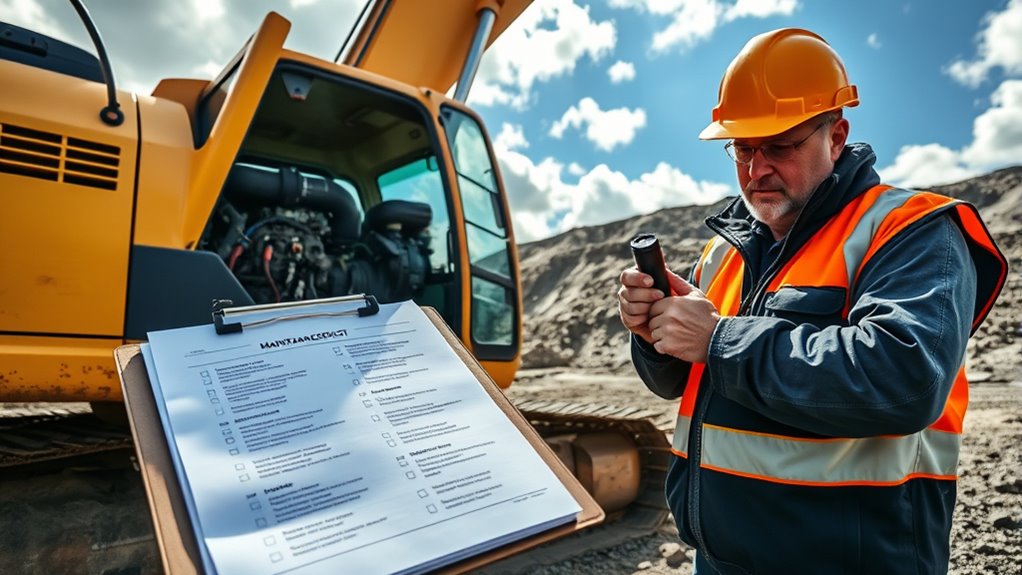 regular equipment inspection and maintenance