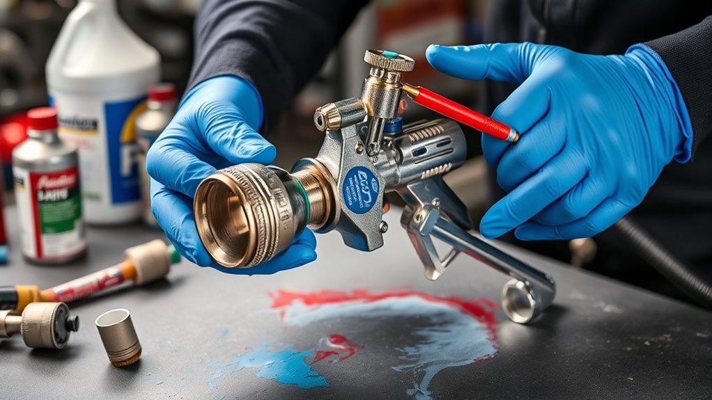 regular sprayer maintenance routines