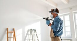 rental property airless spraying