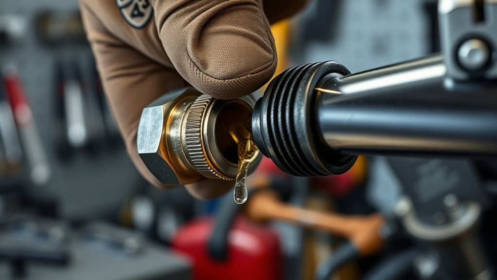 replace worn leaking parts