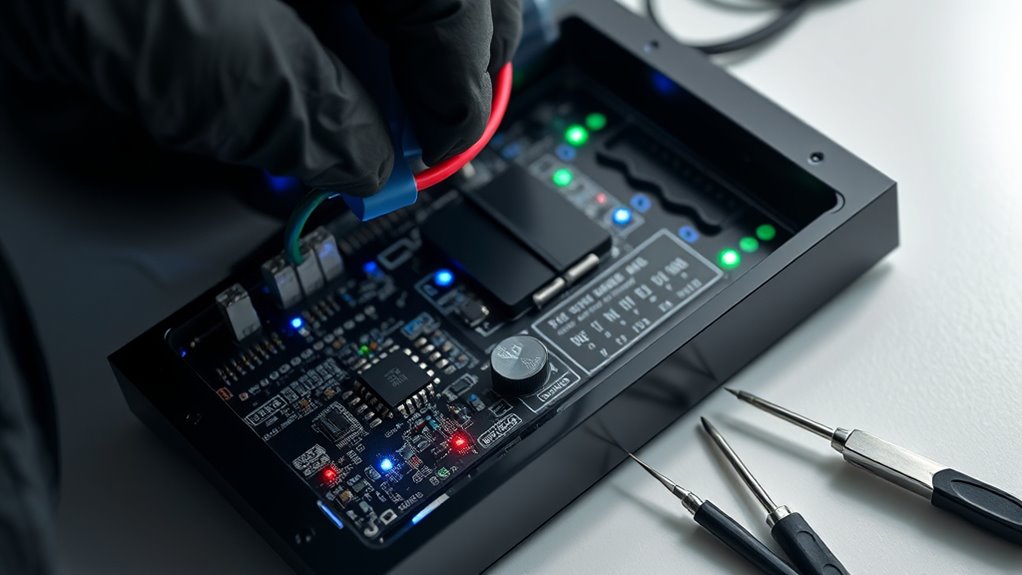 resetting digital control units