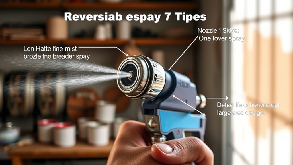 reversible tips prevent clogging