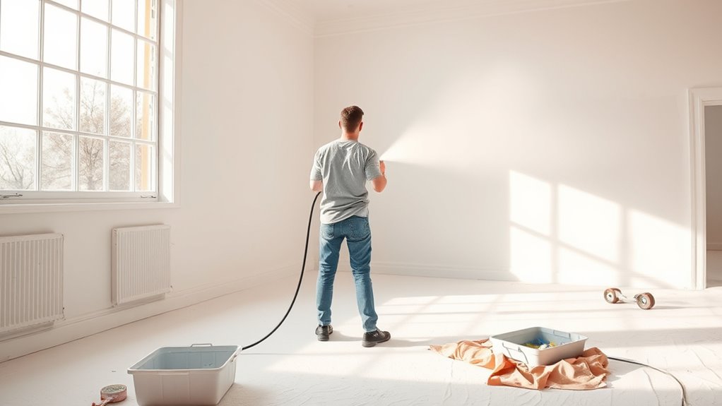 room preparation for painting