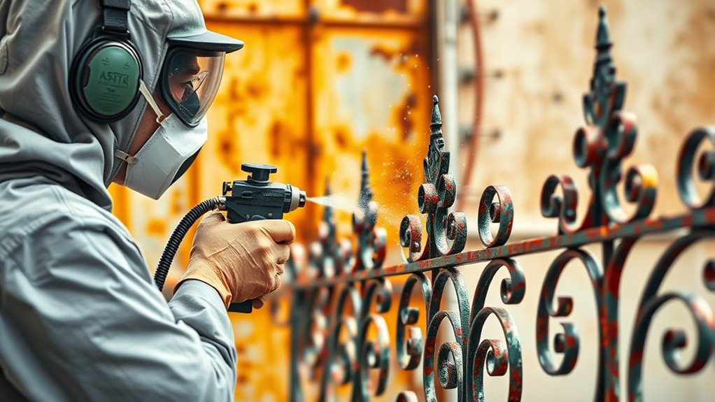 rust removal and surface cleaning