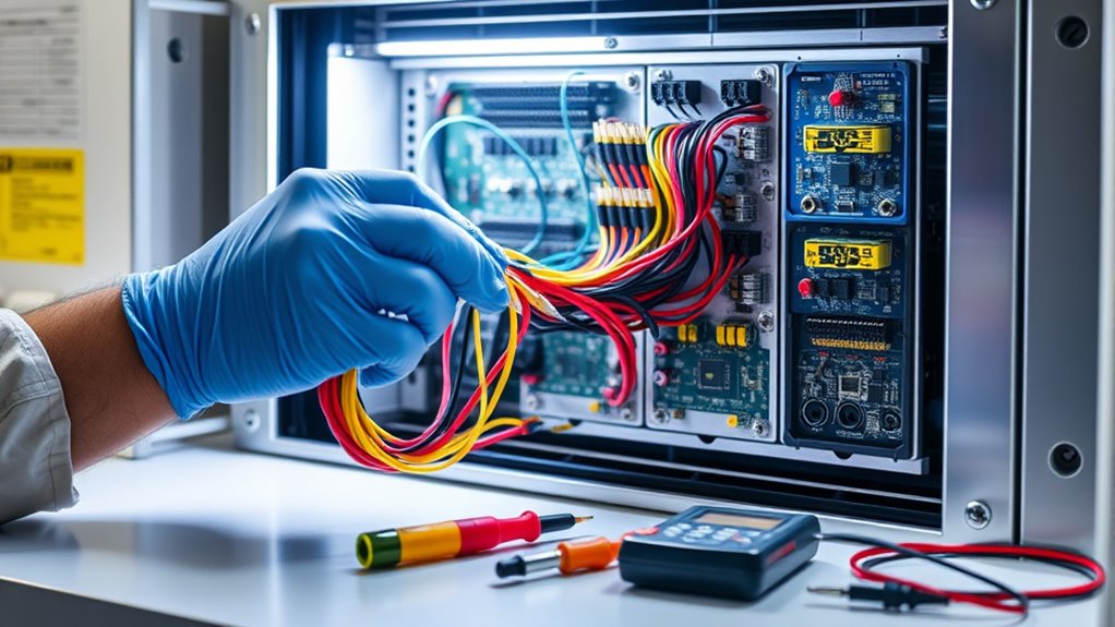 safety precautions before reset