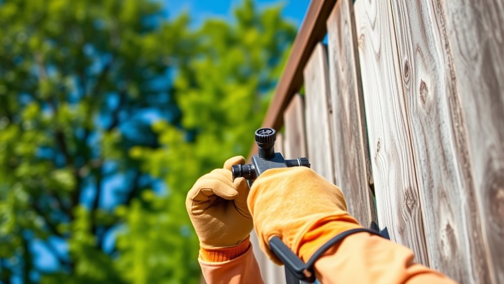 safety precautions for staining