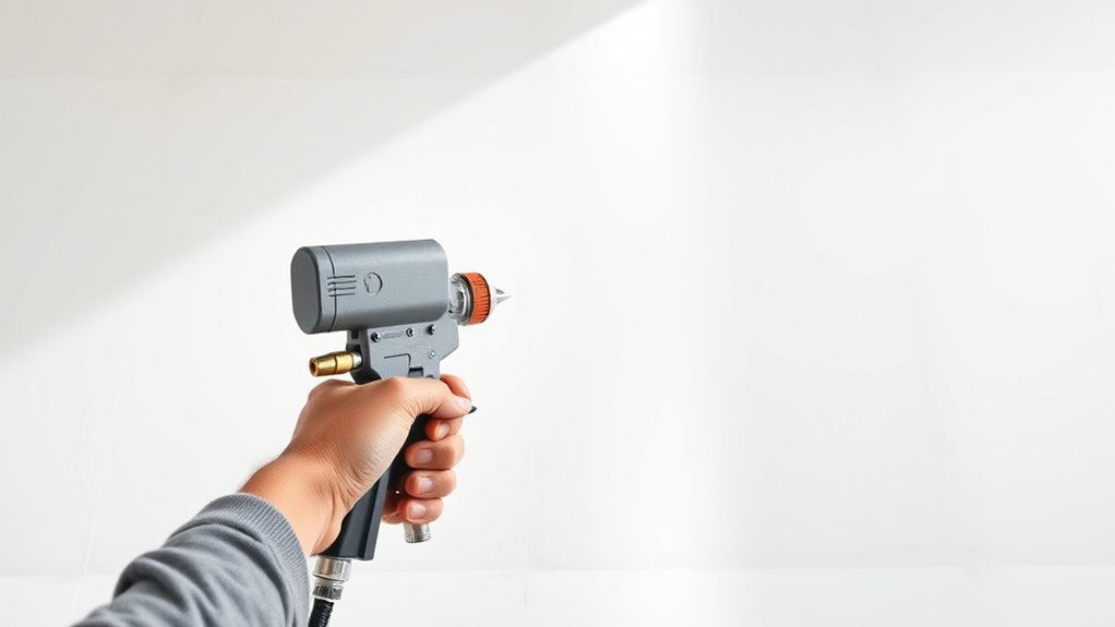 sectional painting for smooth finish